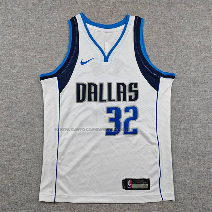 Maglia Bambino Dallas Mavericks Cooper Flagg No 32 Association 2025-26 Bianco
